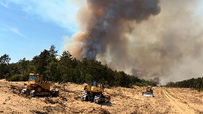 Aktivno 45 požara u Srbiji